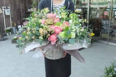 豪華なアレンジメント｜「花安」　（和歌山県和歌山市の花キューピット加盟店 花屋）のブログ